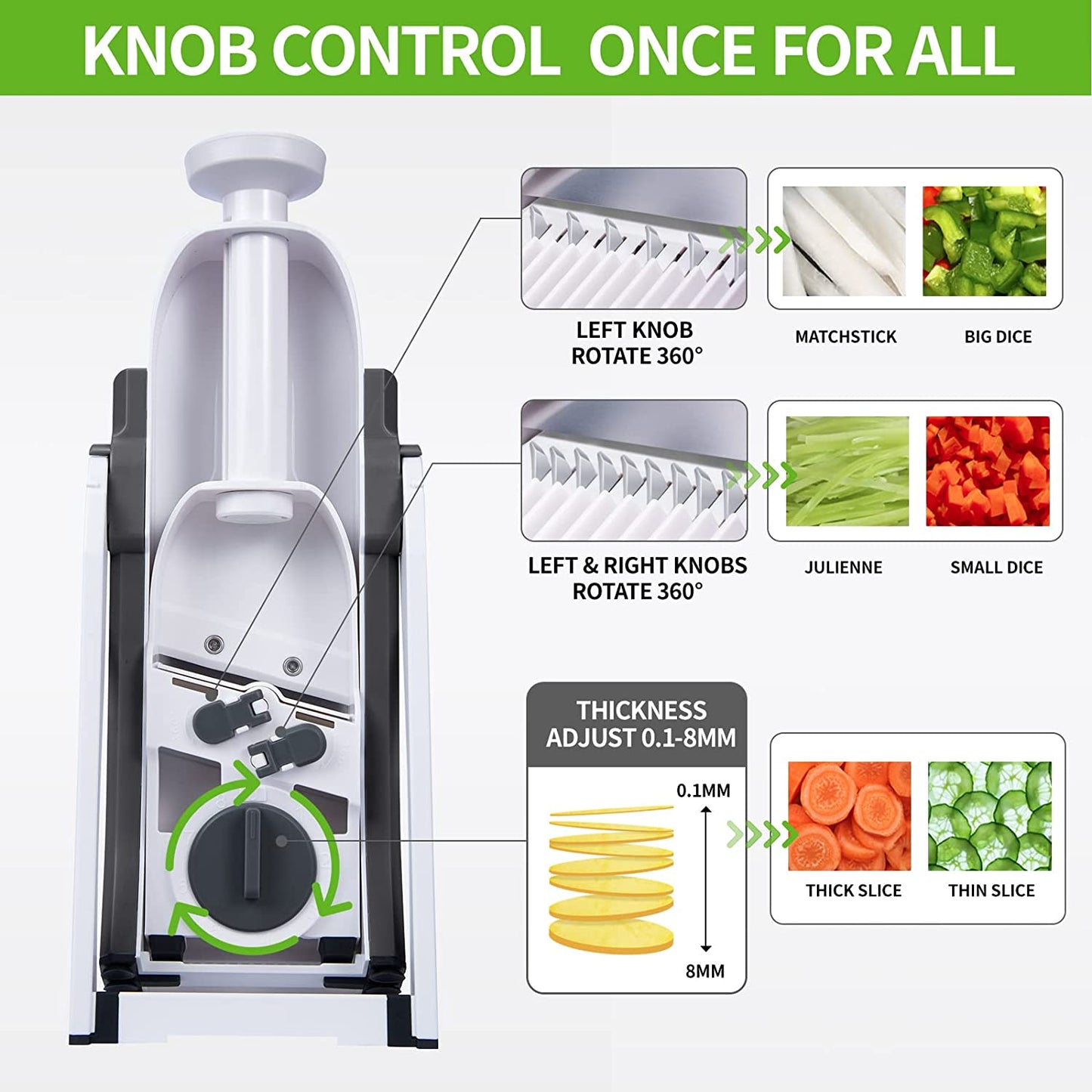 Manual Vegetable Cutter and Slicer